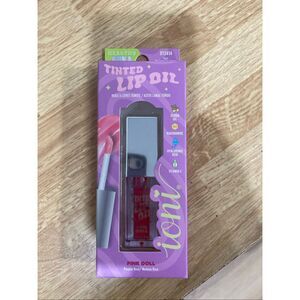 Ioni Tinted Lip Oil Pink Doll New Sealed Hydrating Gloss Vegan